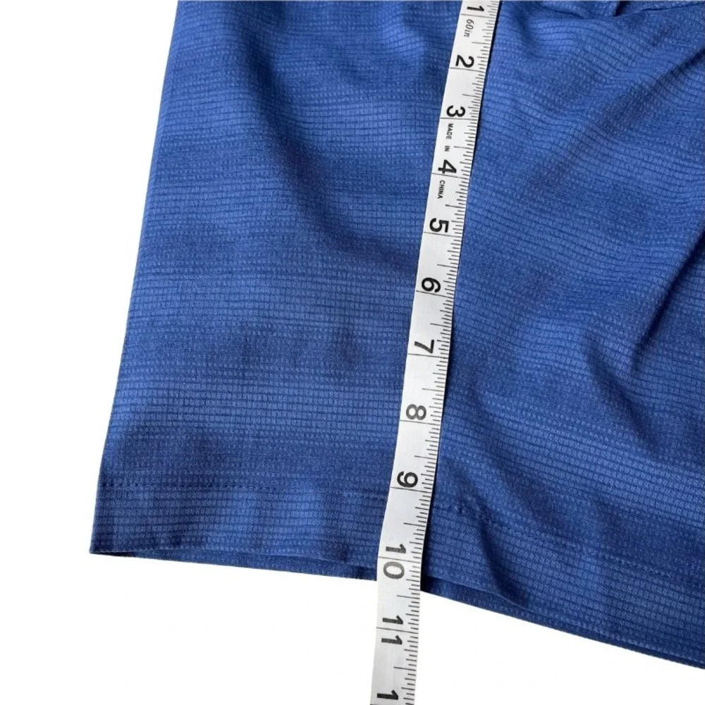 Greg Norman Performance‎ Golf Shorts Blue Size 34 NWT Stretch Moisture-Wicking